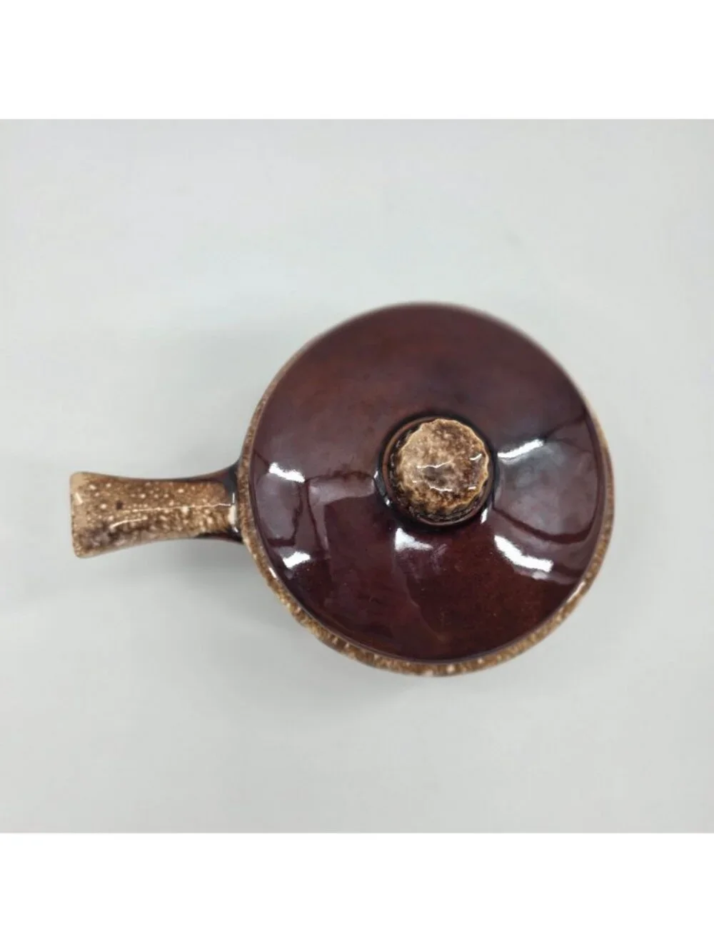 Vintage Hull Oven Proof Single Handled Soup Bowl